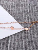 Zapestnica Tiny Chain Heart