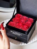 Darilna škatla ROSE z predalom