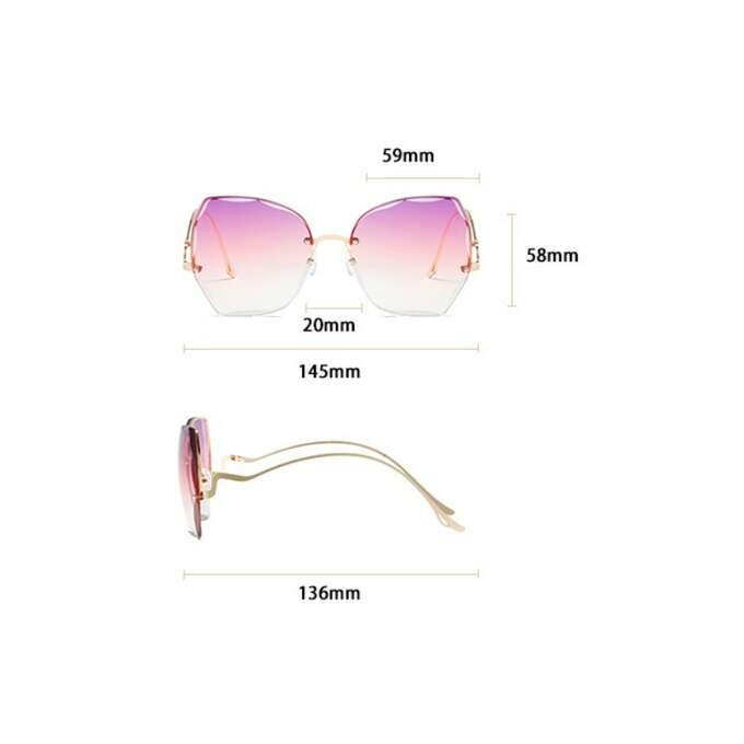 Sončna očala GLAM- črna