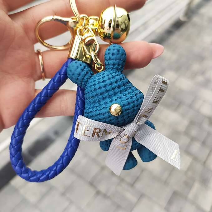 Obesek BUNNY- modra