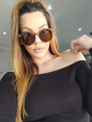 Sončna očala SWEET-rjava