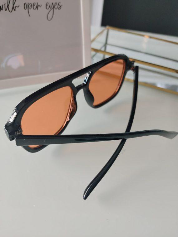 Sončna očala PLAYER- črna/oranžna