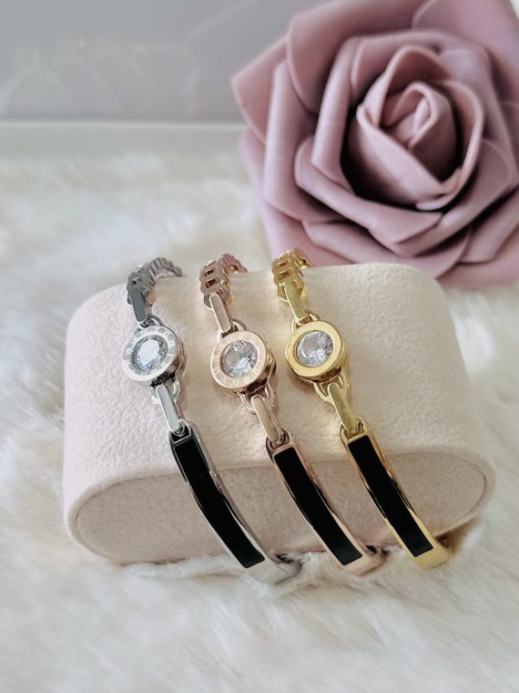 Zapestnica Circle Diamond - tri barve