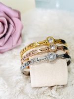 Zapestnica Circle Diamond - tri barve
