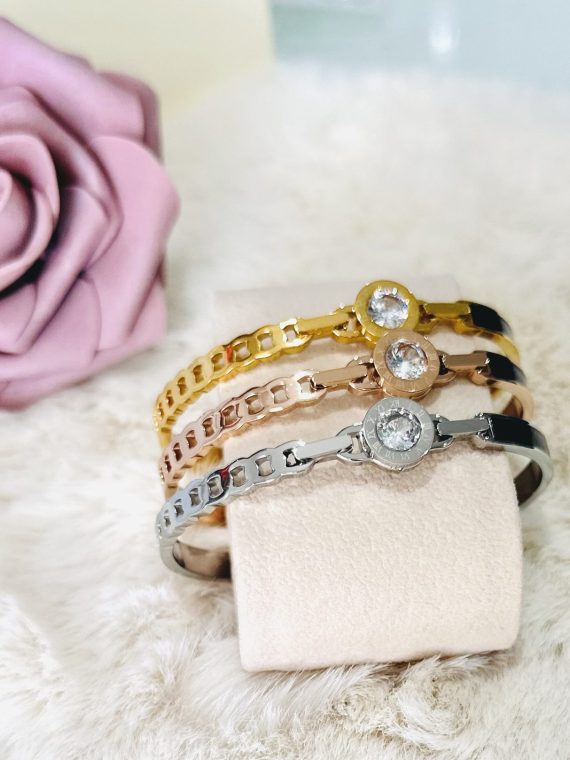 Zapestnica Circle Diamond - tri barve