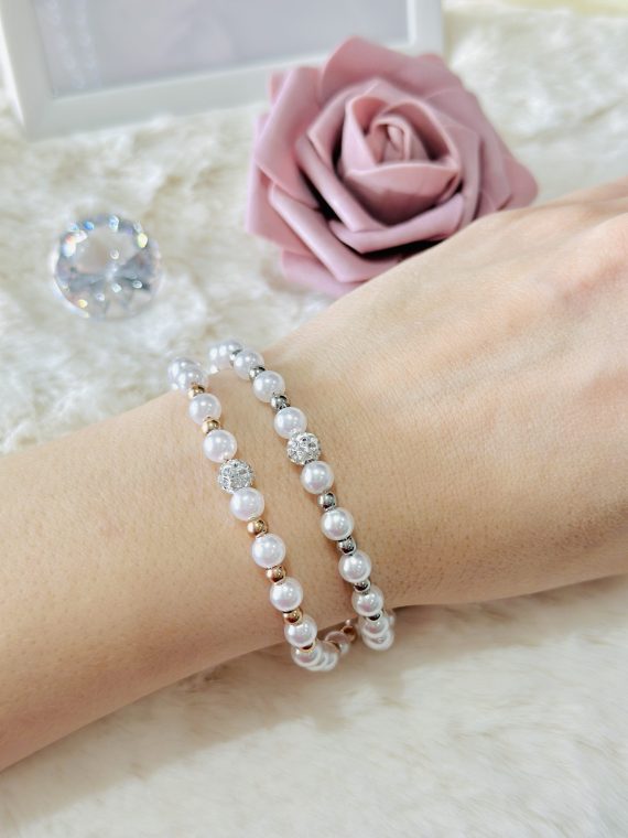 Zapestnica Pearls - dve barvi