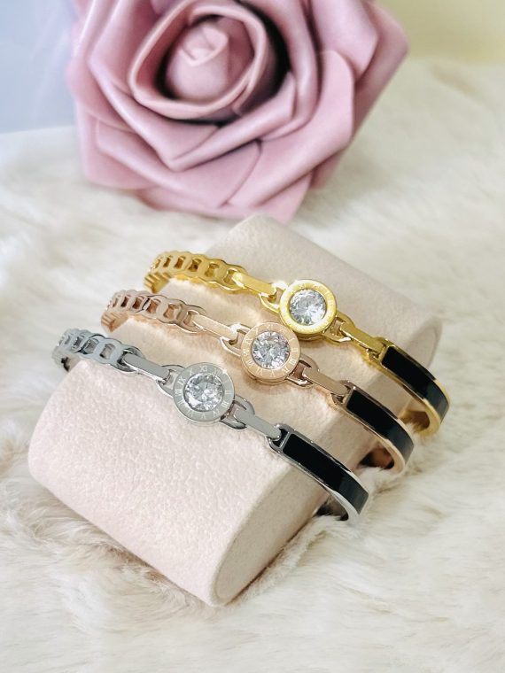 Zapestnica Circle Diamond - tri barve
