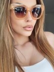 Sončna očala CUTE- krem/rjava