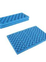 Zložljiva blazina za sedenje 39 x 29 cm- Modra